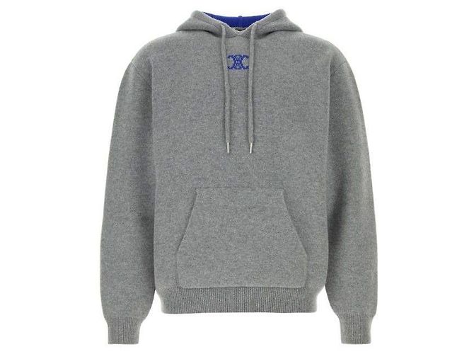 Céline Kapuzenpullover aus Kaschmir Blau