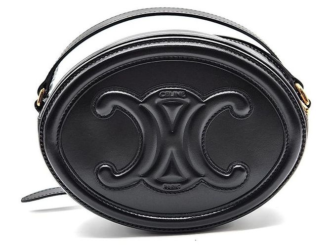Céline Crossbody Oval Pulse Noir