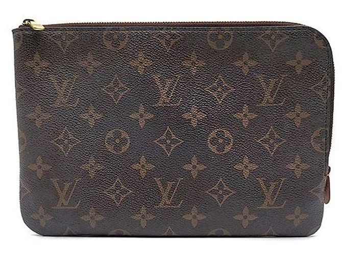 Louis Vuitton Monogram Etui Voyage PM Schwarz