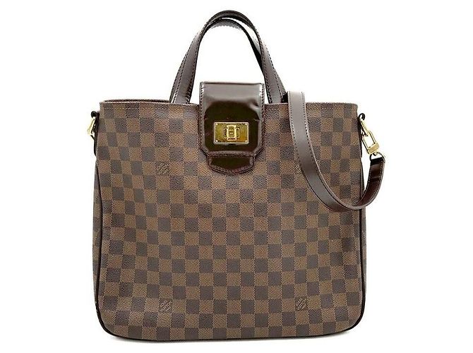 Louis Vuitton Damier Cabas Roseberry Marrone