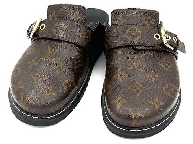 Louis Vuitton Zoccolo Monogram Cozy Flat Comfort Multicolore