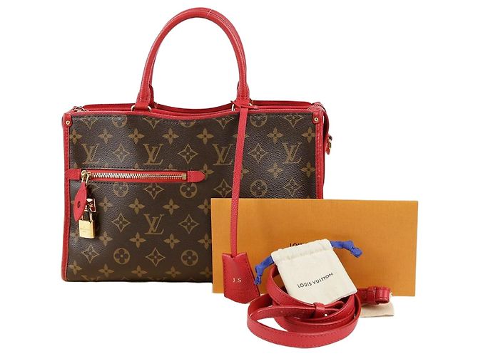Louis Vuitton Tote e borsa a tracolla Popankuru in tela Monogram PM Multicolore