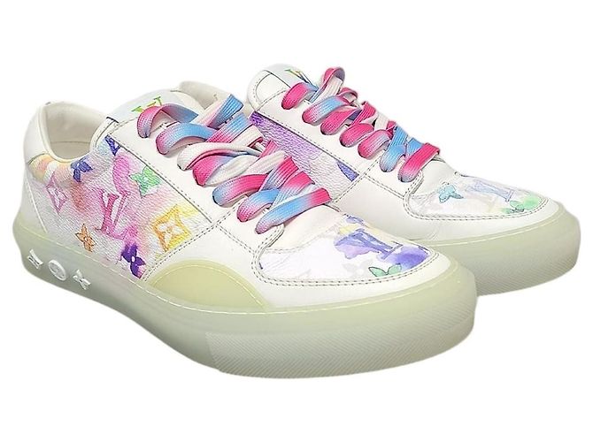 Louis Vuitton Sneaker Ollie con monogramma ad acquerello Multicolore