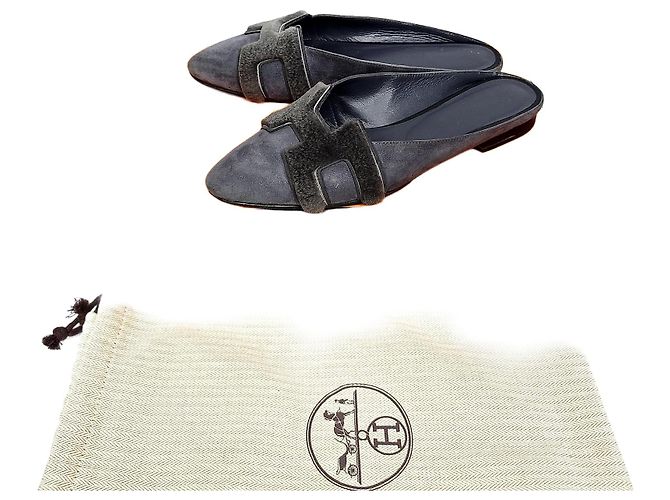 Hermès Mule Roxanne Roxo