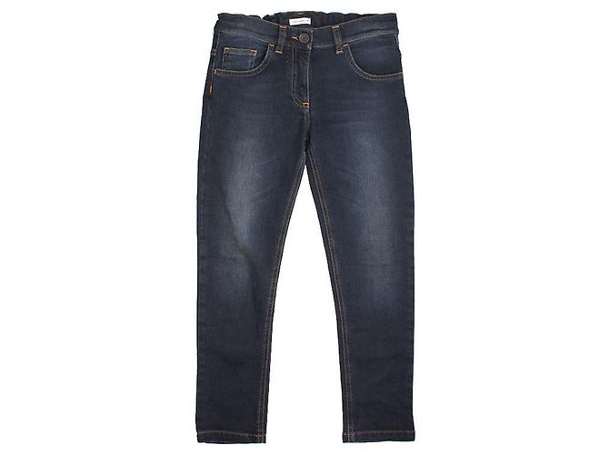 Dolce & Gabbana Kinder Jeanshose in Anthrazitgrau Braun