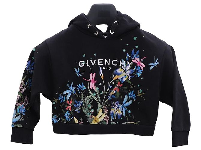 Givenchy T-shirt con cappuccio Junior per bambini Nero
