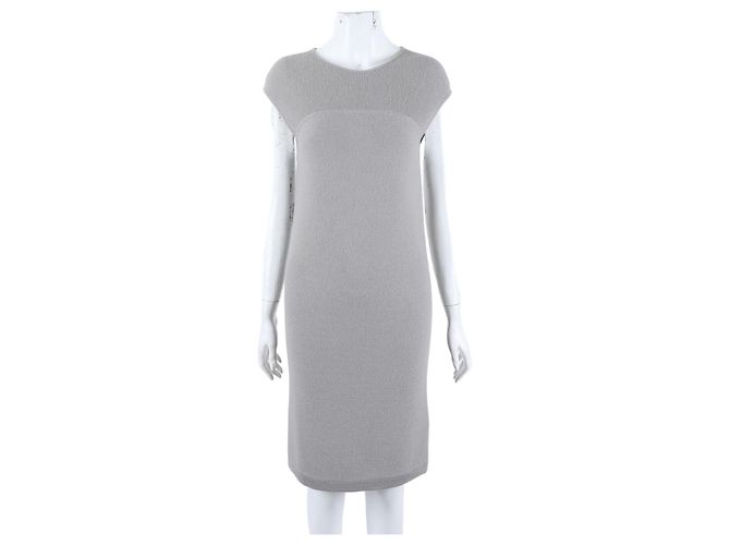 Hermès Ärmelloses Strickkleid Hermes Braun