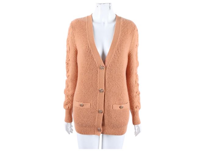 Chanel Cardigan Orange 