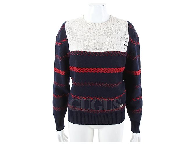 Chanel Maille en cachemire Multicolore