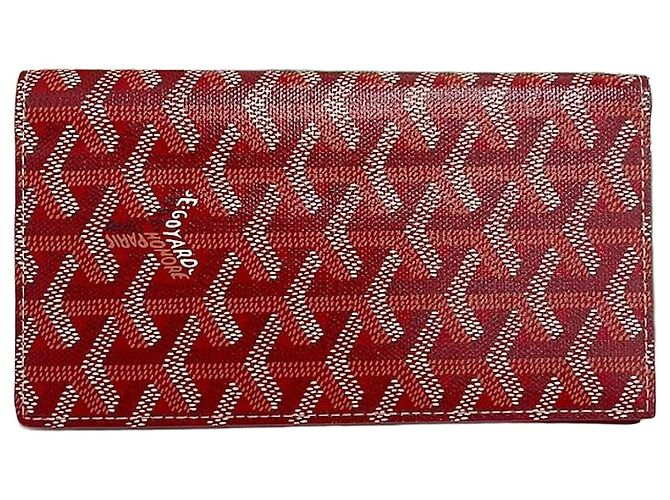 Goyard Portafoglio Lungo Rosso