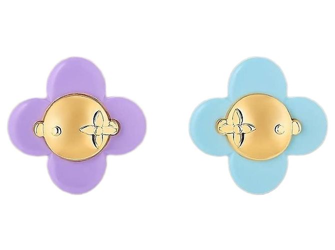 Louis Vuitton Set di charm per sneaker Vivienne Blue Violet