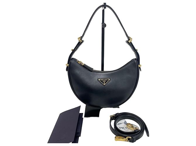 Prada Piccola borsa a tracolla Re-Nylon Arke Nero