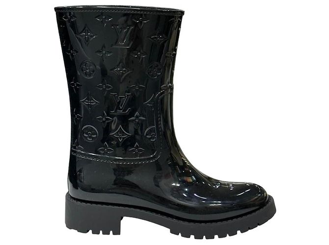 Louis Vuitton Botas de chuva Monogram Drops Preto