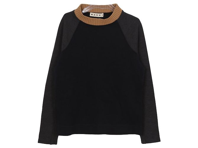 Marni Multi Color Wool Blend Sweatshirt Size Multiple colors