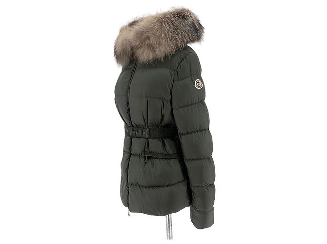 Moncler Boed Fox Fur Women's Short Down Jacket