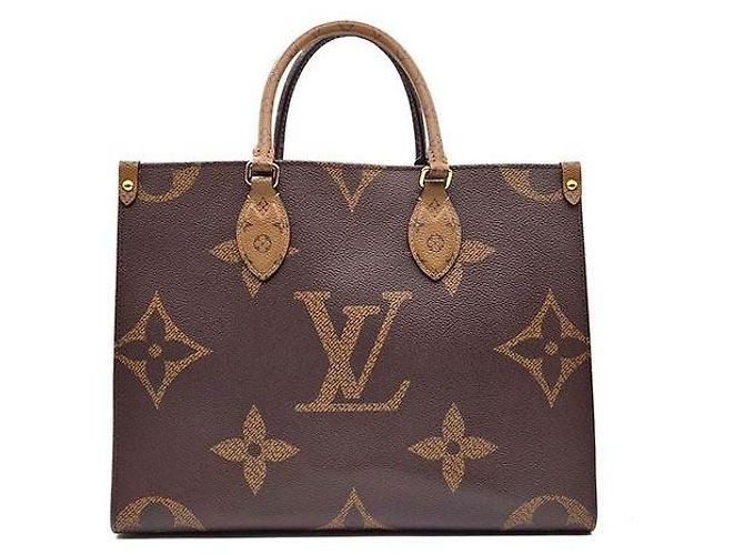 Louis Vuitton Monogram On The Go MM Marrone
