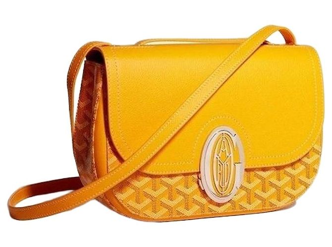 233 Goyard Borsa da donna gialla