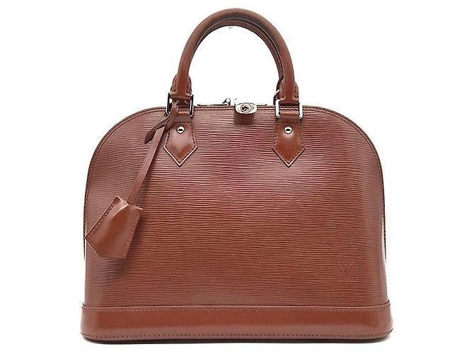 Louis Vuitton Epi Alma PM Brown