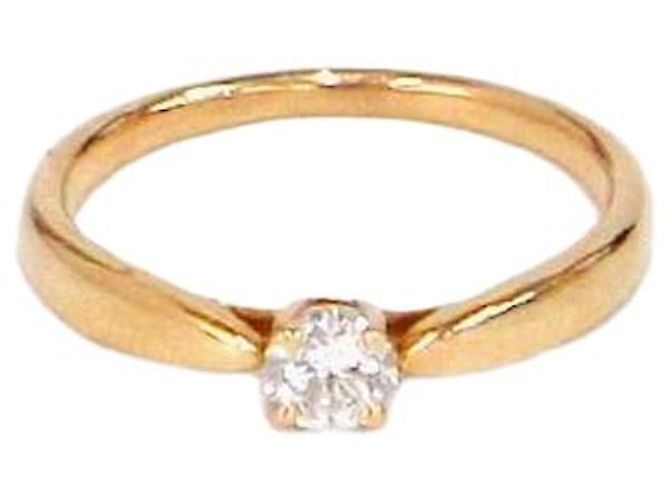 Tiffany & Co Harmony Diamond Ring Golden