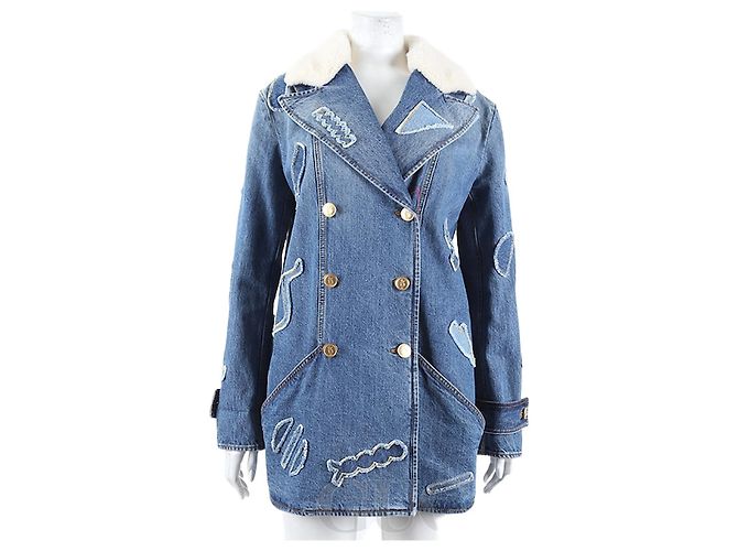 Chanel Giacca di denim Blu