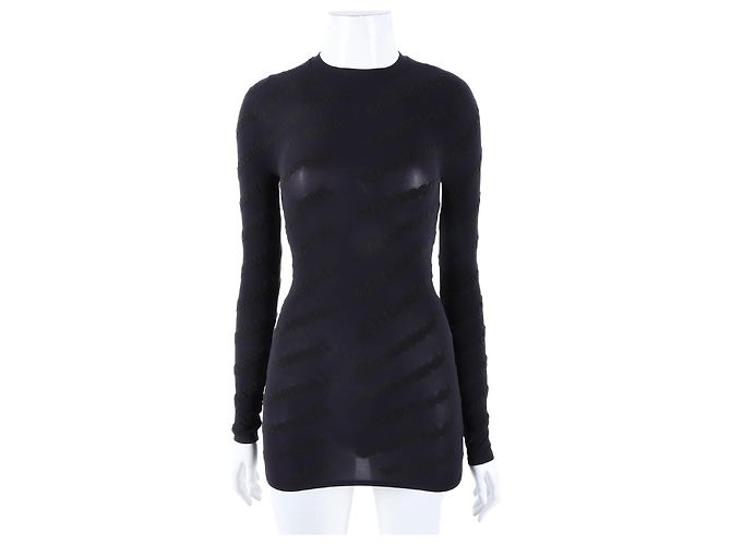 Balenciaga Langarmhemd Schwarz 