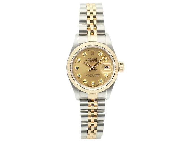 Rolex Orologio Combo Datejust After Diamond da Donna D'oro