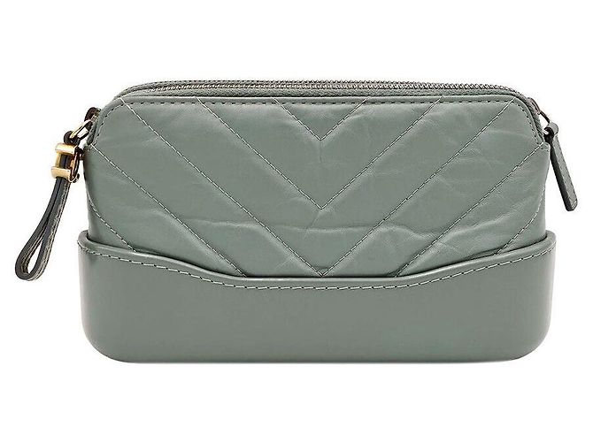 Chanel Mini bolsa de ombro e transversal Verde