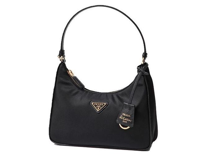 Prada Mini borsa in nylon ReEdition Nero