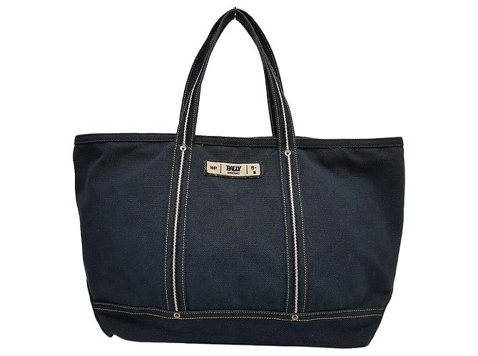 Bally Canvas Shopper Bag