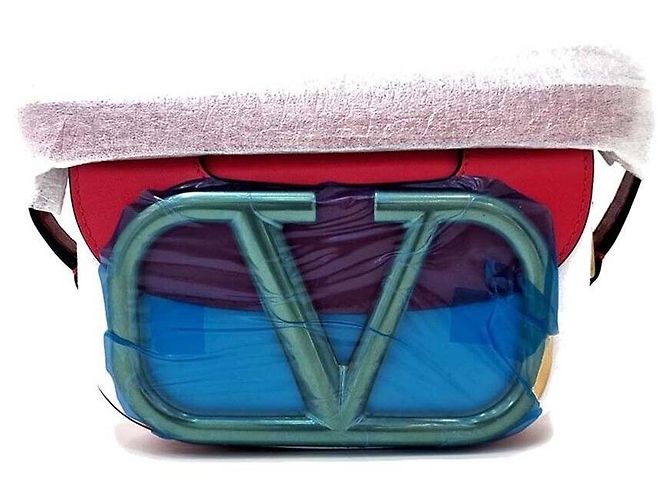 Valentino Borsa a tracolla Ring Superbi Rosso