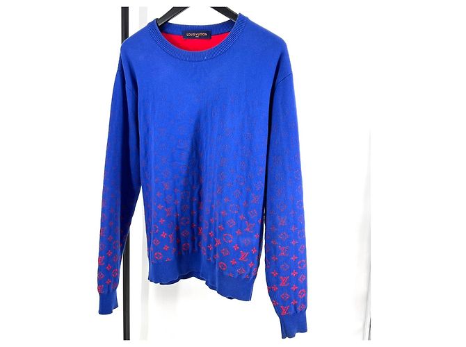 Louis Vuitton Monogram Gradient Knit Blue