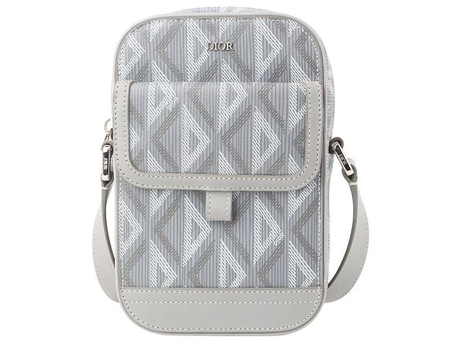 Dior Borsa a Tracolla Verticale Hit the Road Argento