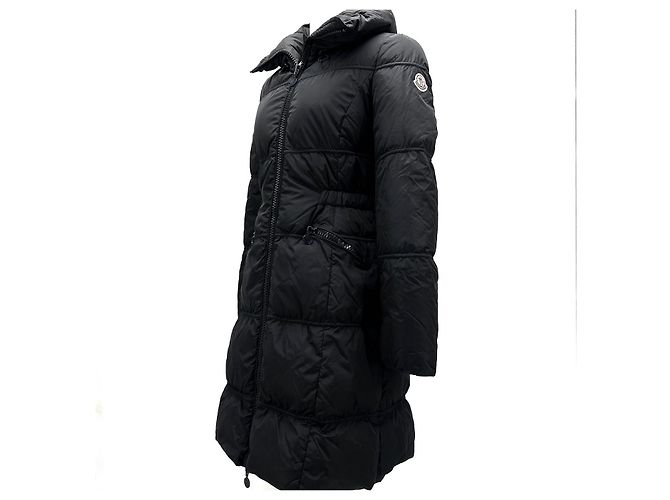Moncler Women's Long Down Jacket Black