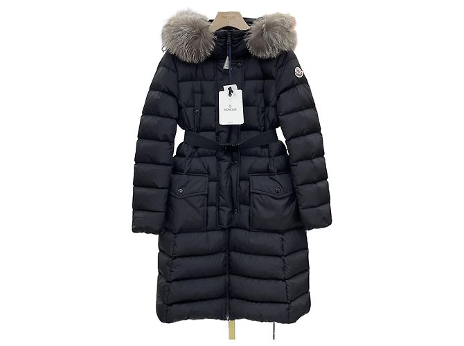 Moncler KHLOE Women's Down Long Coat Black
