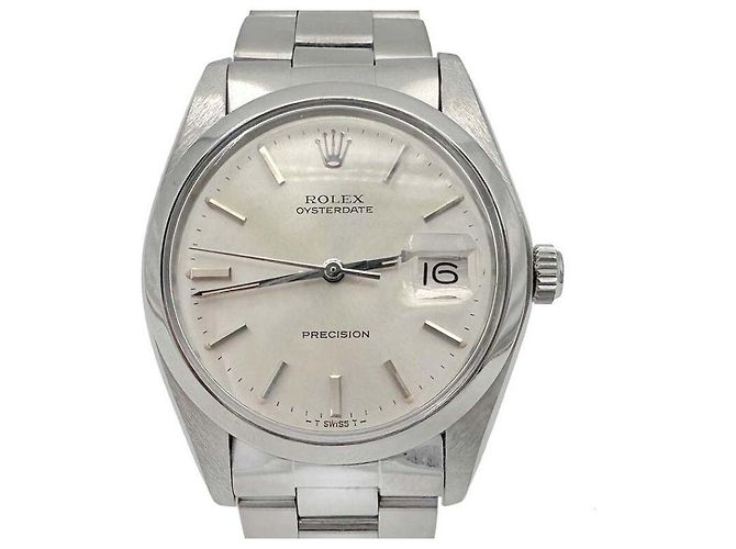 Rolex Reloj de acero Blanco