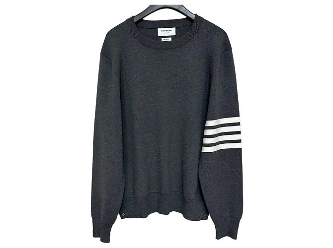 Thom Browne Milano Strick Schwarz 