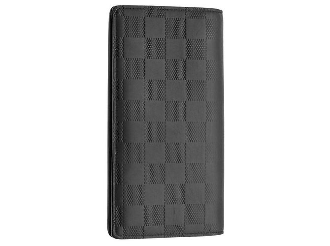 Louis Vuitton Damier Infini Brazza Wallet Black