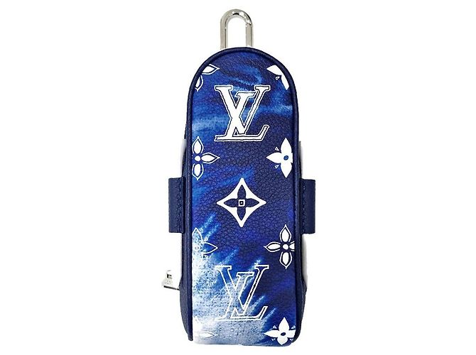 Louis Vuitton Monogram Golf Ball Bag Blue