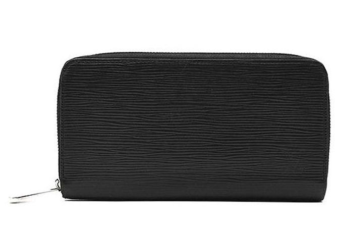 Louis Vuitton Epi Zippy Geldbörse Schwarz