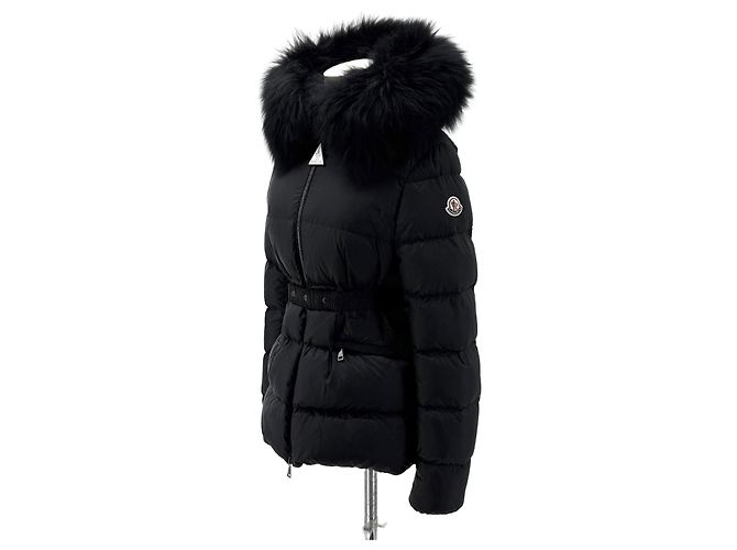 Moncler Short Down Jacket for Women Black