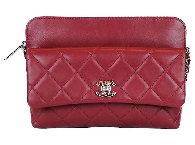 Chanel Chain Flap Bag Red Series Rot