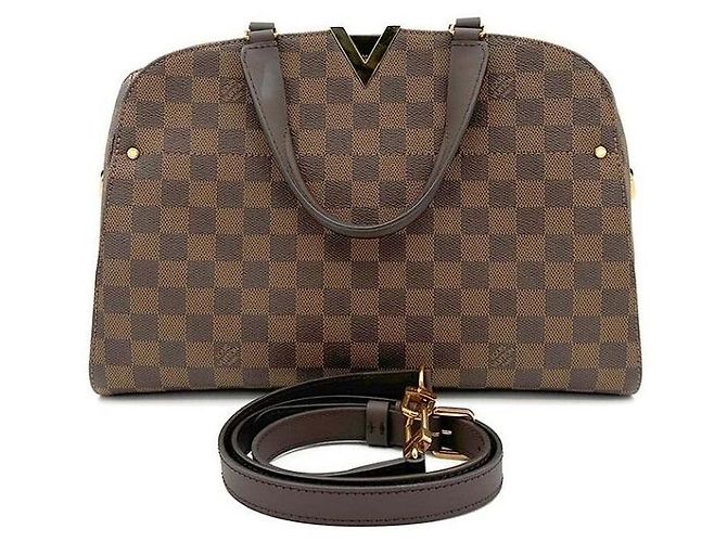 Louis Vuitton Kensington Bowling Marrone