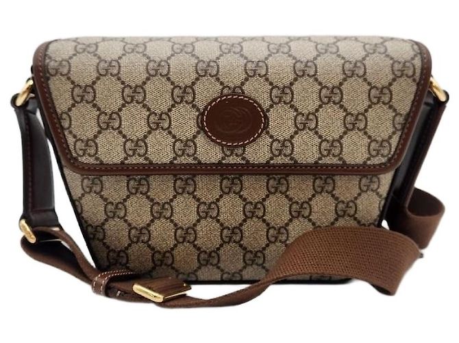 Gucci Bolsa de Ombro GG Logo Supreme Multicor