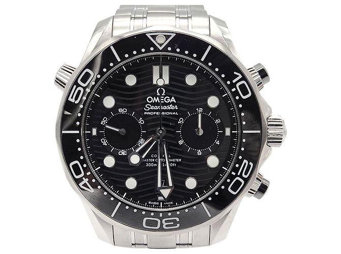Omega Relógio Seamaster Diver Chrono em aço Multicor