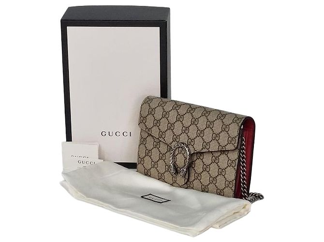 Gucci Mini borsa a tracolla Dionysus WOC Rosso