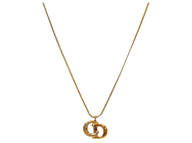 Dior Collar de oro Dorado 