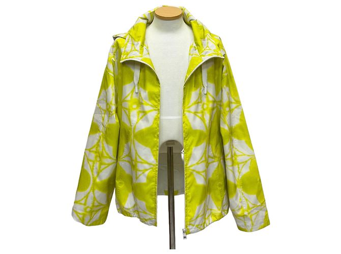 Louis Vuitton Giacca Tagliavento Blouson con Sciarpa Monogram D'oro