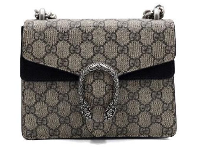 Gucci Dionysus Tiger Head Mini Schultertasche oder Umhängetasche Braun