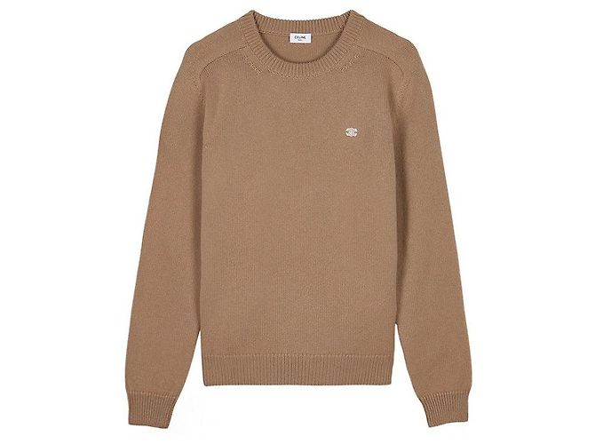 Céline Maglia in lana Triomphe da uomo Arancione
