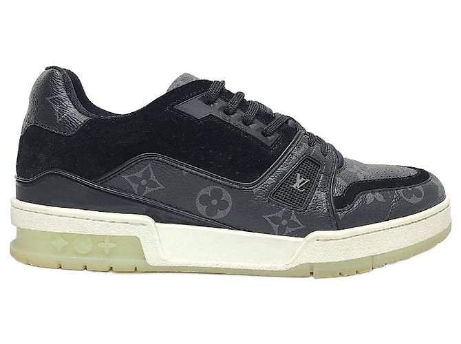Louis Vuitton Baskets Trainer Monogram Eclipse Noir